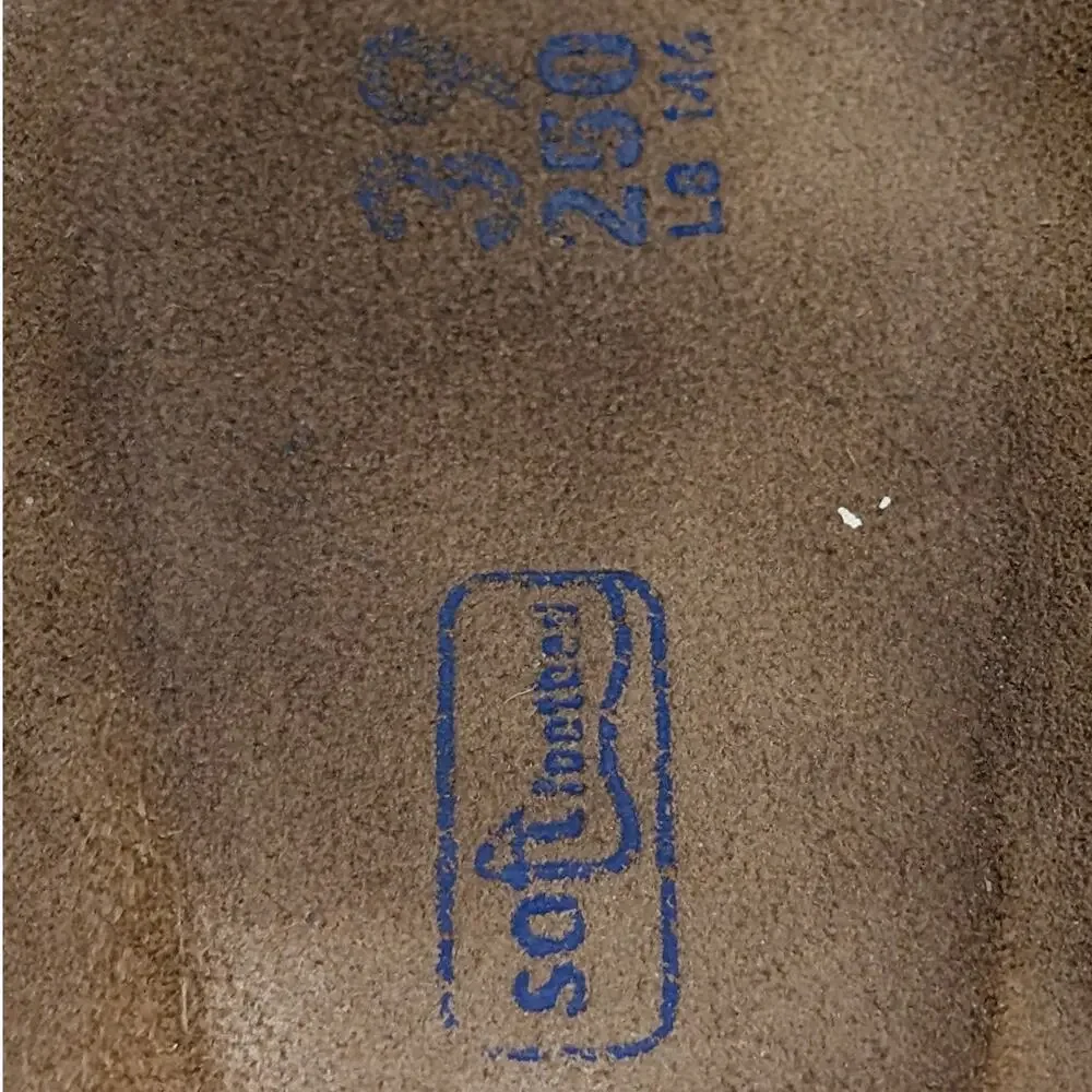 Birkenstock Arizona Soft Footbed Leather Sandal Unisex Oyster Sz USW8/M6 EU39 - Picture 6 of 10